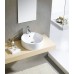 SAPHO YAKARTA keramické umyvadlo průměr 45cm, na desku BH7021