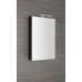 SAPHO GRETA Galerka s LED osvětlením, 60x70x14cm, černá mat GT060-0035