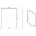 SAPHO ACCORD zrcadlo s fasetou 60x80cm, bezpečnostní zakulacené rohy MF441