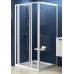 RAVAK SUPERNOVA SDZ3-100 sprchové dveře zalamovací, white+transparent 02VA0100Z1