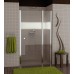 RONAL SL13 Swing-Line jednokřídlé dveře+pevná stěna, 80-120cm, chrom/Mastercarré SL13SM15030