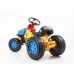 Šlapací traktor G21 Classic žluto/modrý 690811