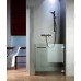 RONAL SLM1 Mobility dveře v poloviční výšce, levé, 90cm, aluchrom/zrcadlové SLM1G09005053