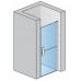 RONAL SLM2 Mobility dveře v polovině rozdělené, pravé, 80cm, chrom/Cristal perly SLM2D08005044