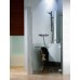 RONAL SLM2 Mobility dveře v polovině rozdělené, pravé, 80cm, chrom/Cristal perly SLM2D08005044