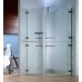 RONAL SLM4 Mobility rohový vstup rozdělený, levý, 100cm, aluchrom/durlux SLM4G10005022