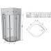 RAVAK SMARTLINE SMSKK4-80 čtvrtkruhový sprchový kout, chrom+transparent 3S244A00Y1