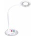 SOLIGHT LED stolní lampička nabíjecí, 5W, RGB podsvícení, stmívatelná, USB napájení WO44