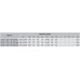 ISAN SPIRAL RA1 radiátor na zeď kov (RAL 9006) 4000/76x2,5x156 ZRA176156400W20