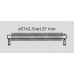 ISAN SPIRAL RA1 radiátor na zeď kov (RAL 9006) 3000/57x2,5x137 ZRA157137300W20