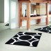 SPIRELLA PEBBLES Koupelnová předložka 60 x 90 cm black 1009525