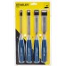 STANLEY 0-16-129 4dílná sada dlát 5002 (6, 12, 18, 25mm)