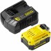 STANLEY SFMCB14M1 FatMax Startovací sada V20 4,0Ah (1 baterie + nabíječka)