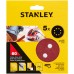 STANLEY STA32027-XJ Brusné papíry pro excentrickou brusku 125mm, P60, 5ks