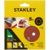 STANLEY STA32037-XJ Brusné papíry pro excentrickou brusku 125mm, P120, 5ks