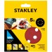 STANLEY STA32042-XJ Brusné papíry pro excentrickou brusku 125mm, P180, 5ks