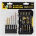 STANLEY STA88552-XJ FatMax 19dílná sada přesných vrtáků do zdiva a bitů