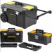 STANLEY STST1-81065 Essential Pojízdná sada 3 boxů na nářadí