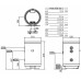 Stiebel Eltron PSH 200 WE-H Závěsný ohřívač s nepřímým ohřevem 200l, (2kW) 236241