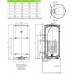 DRAŽICE OKC 200/1m2 Ohřívač kombinovaný 110720901