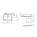 IDEAL Standard STRADA umyvadlo na desku 600 x 420 x 145 K078101