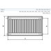 KORADO RADIK deskový pozinkovaný radiátor typ KLASIK - Z 10 500 / 1400 10-050140-50Z10