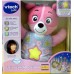 Usínáček Medvídek - růžový, Vtech, 22cm, na baterie, se zvukem, se světlem 14143558