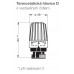 HEIMEIER termostatická hlavice D s vestavěným čidlem M30x1.5, 6850-00.500