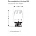 HEIMEIER DX termostatic.hlavice+připojení k otopnému tělesu Vekotec 1/2" přímý DXVTECP12