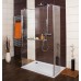 RONAL TRIO Pur samostatná rovnoběžná stěna + 2 krátké, <2m, chrom/durlux TRIOSM21022