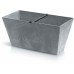 Prosperplast TUBUS CASE BETON Effect Truhlík 40x21,6x20cm, terakota DTUC400E