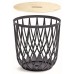 Prosperplast UNIQUBO Univerzální koš / stolek 48cm, 55l, antracit IKUB55T