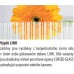 GELCO One sprchové dveře jednodílné otočné 80 L/ P, sklo čiré GO4480D