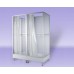 TEIKO BCDZ 1/79 sprchový box průmyslový, jednobox se závěsem, bílý V321079N51T10001