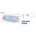TEIKO Vana Sumatra rohová 150x150 cm - HTP systém WINDY V211150N04T01031