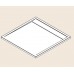 RONAL WIQ ILA sprchová vanička čtvercová 80x80x3,0cm, mramor, chrom/černá WIQ08050154