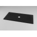 RONAL WMA Marblemate obdélníková sprchová vanička, 90x120x3,0cm, černá WMA90120154
