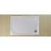 RONAL WMA Marblemate obdélníková sprchová vanička, 90x120x3,0cm, černá WMA90120154