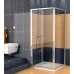 RONAL WMQ Marblemate čtvercová sprchová vanička, 100x100x3,0 cm, černá WMQ1000154