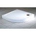 RONAL WMR Marblemate čtvrtkruhová vanička, 90x90cm, R 55, bílá WMR55090004
