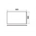 RAVAK XXL Panel boční 95 snowwhite CZ09190A00