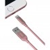 YENKEE YCU 611 RE USB / lightning 1m kabel růžový 30015968