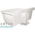 VÝPRODEJ ZELVO MAXIMUS Dřez plastový (výlevka) - světlý granit MK38937, ULOMEN PLAST!!!