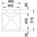 BLANCO Zerox 400 - IF/A dřez nerez 515639