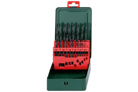 Metabo Sada vrtáků v kazetě HSS-R, SP, 19-dílná 627151000