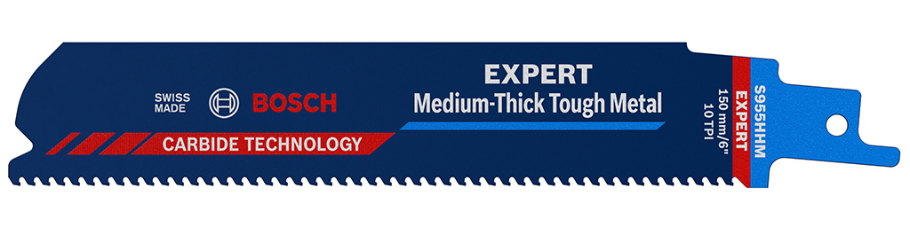 BOSCH Pilový list do pily ocasky EXPERT Medium-Thick Tough Metal S 955 HHM, 1 ks 2608900373