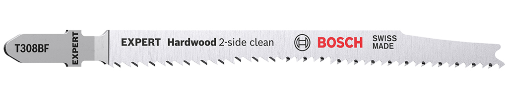 BOSCH 5dílná sada pilových plátků T 308 BF EXPERT Hardwood 2-side clean 2608900544