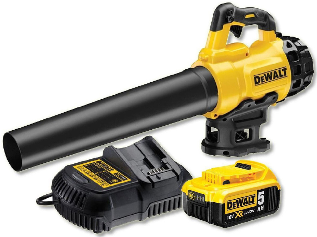 DeWALT DCM562P1 Aku zahradní foukač XR (18V/1x5,0Ah)