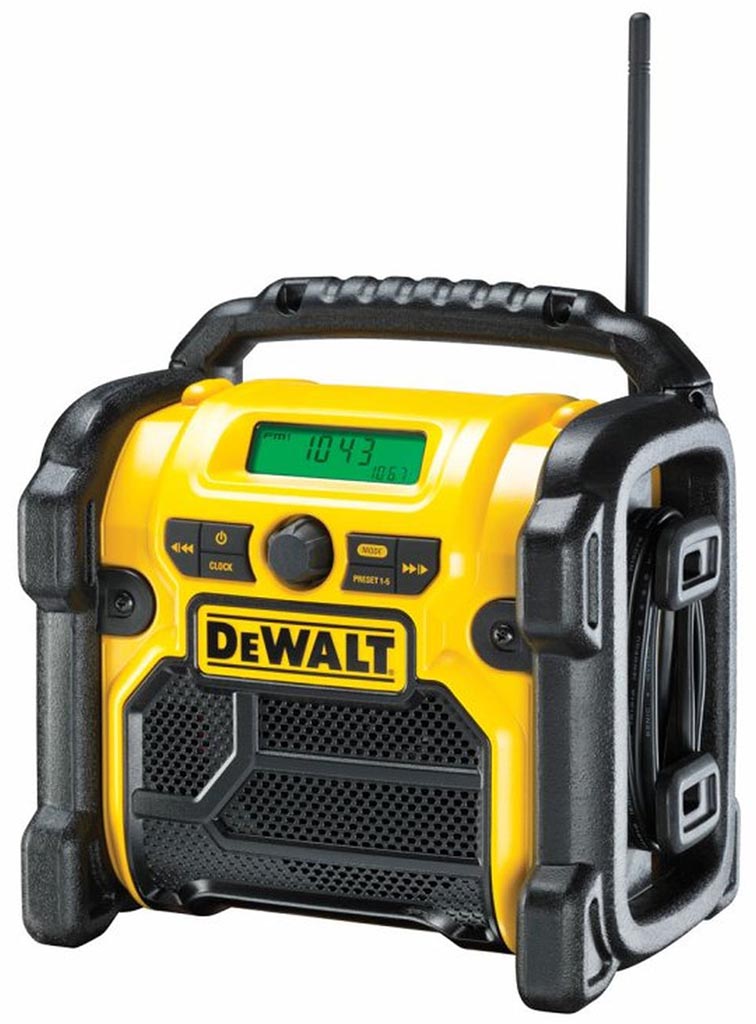 DeWALT DCR019 XR Li-Ion Aku rádio 18V+220V