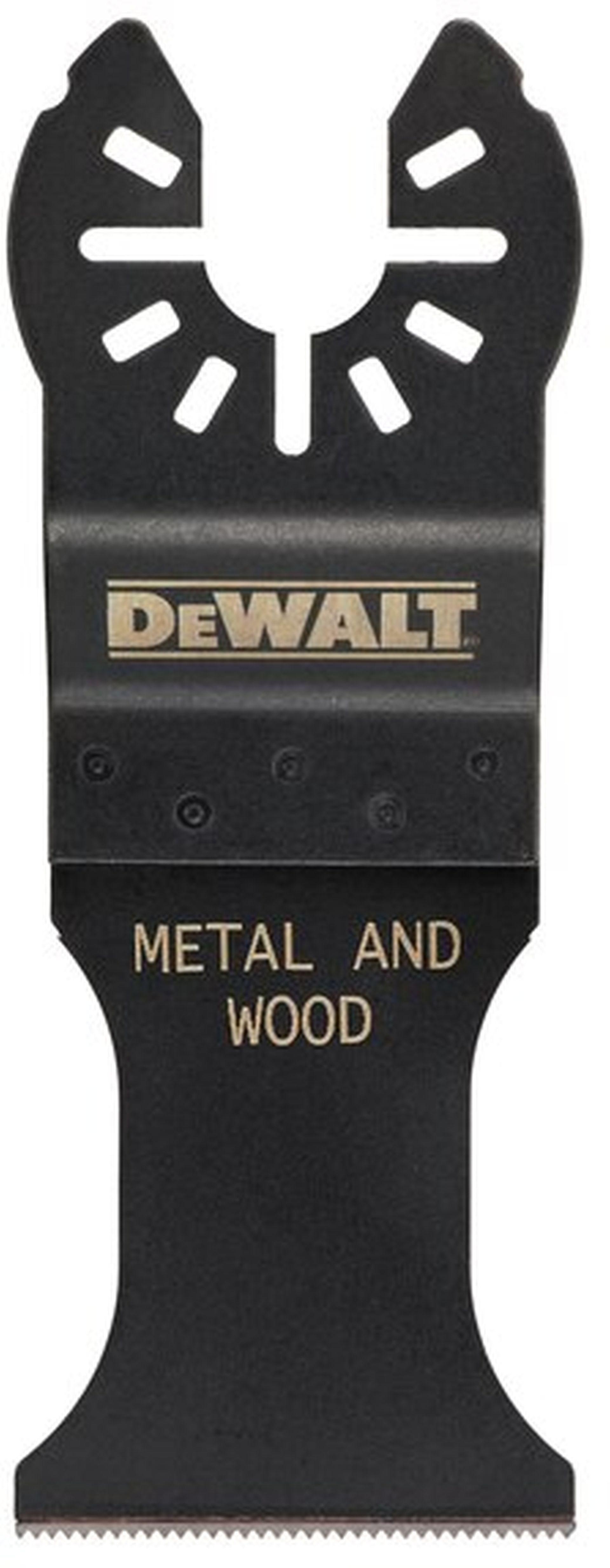 DeWALT DT20743 Bimetalový list s karbidem na dřevo, dřevo s hřebíky, 43 x 35 mm